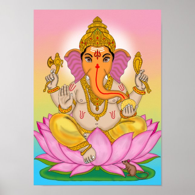 Lord Ganesha Poster (Front)