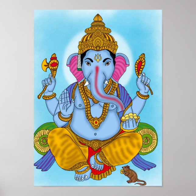 Lord Ganesha Poster (Front)