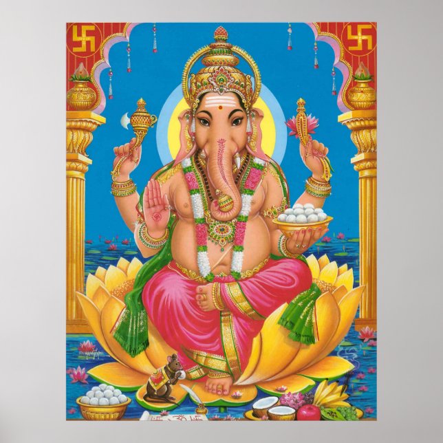 Lord Ganesha Poster (Front)