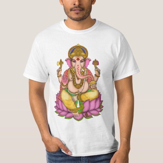  Lord Ganesha  T-Shirts (Front)