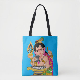 Lord Ganesha Tote Bag