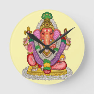 Lord Ganesha Wall Clock