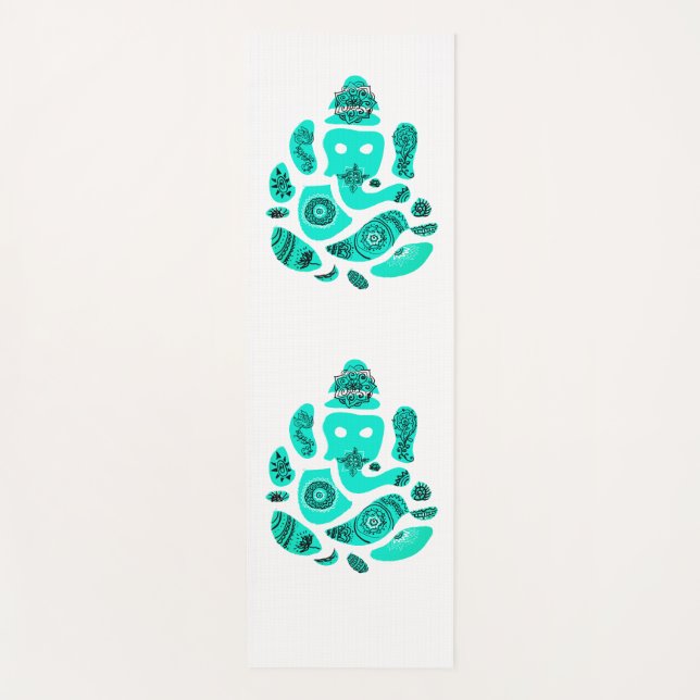 Lord Ganesha Yoga Mat (Front)