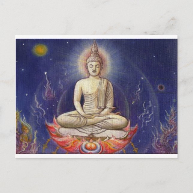 Lord Gautama Buddha Postcard (Front)