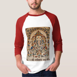 lord genesh  traditionalfolk art TSHART T-Shirt