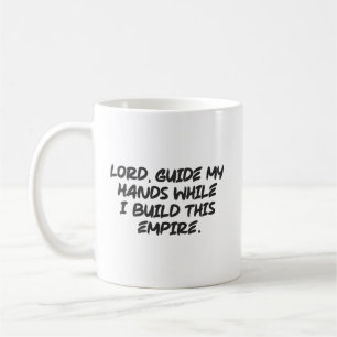 Lord, Guide My Hands – Faith-Based Motivational Coffee Mug