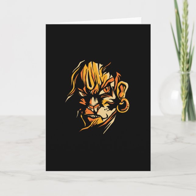 Lord hanuman card (Front)