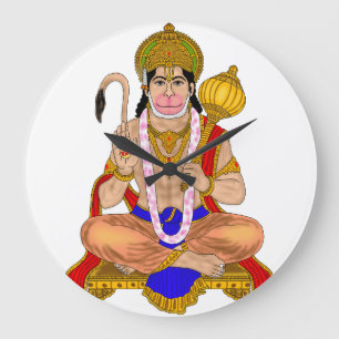 Lord Hanuman Clock