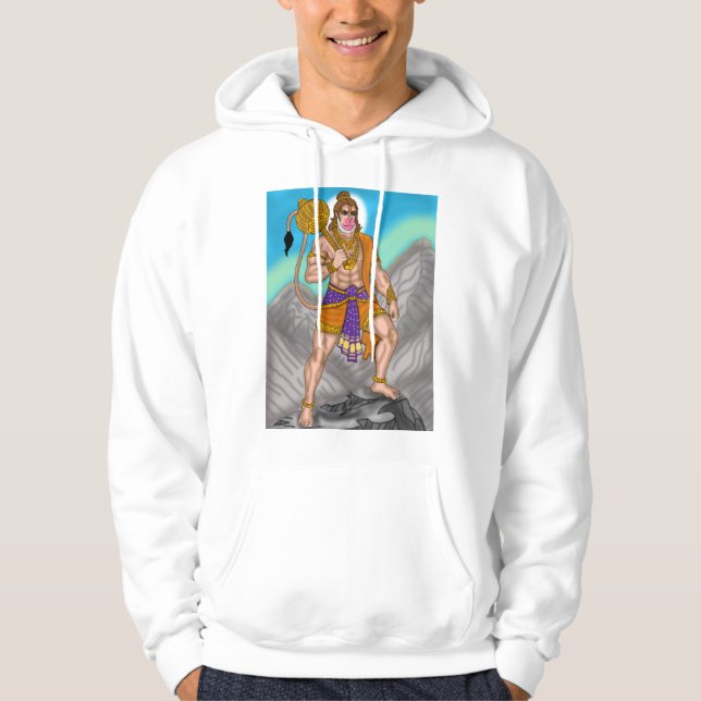 Lord Hanuman Hoodie (Front)