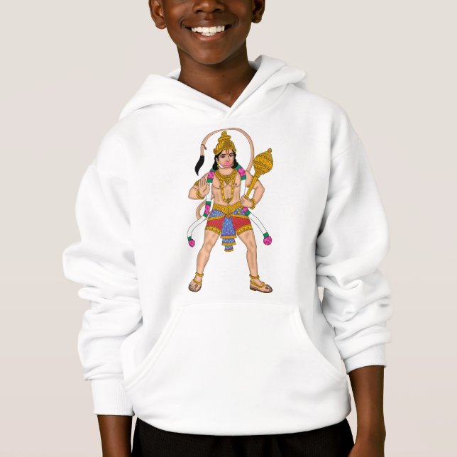 Lord Hanuman Hoodie (Front)