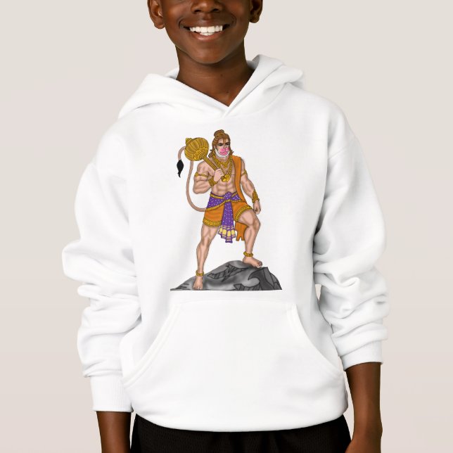 Lord Hanuman Hoodie (Front)