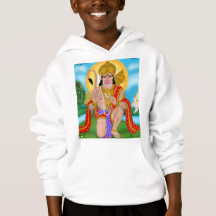 Lord Hanuman Hoodie – Spiritual Clothing & Casual 