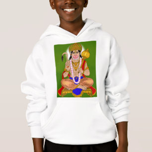 Lord Hanuman Hoodie – Winter Wear & Spiritual Fash