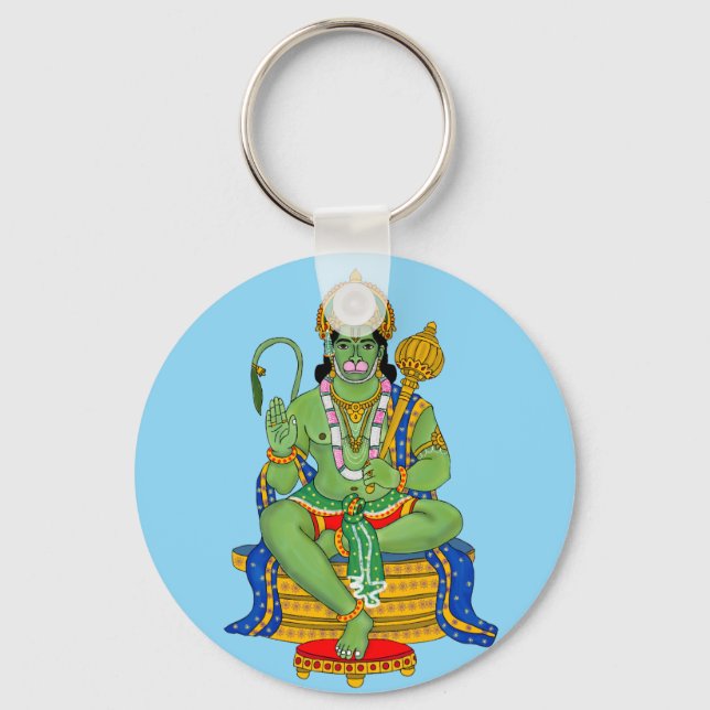 Lord Hanuman Keychain (Front)