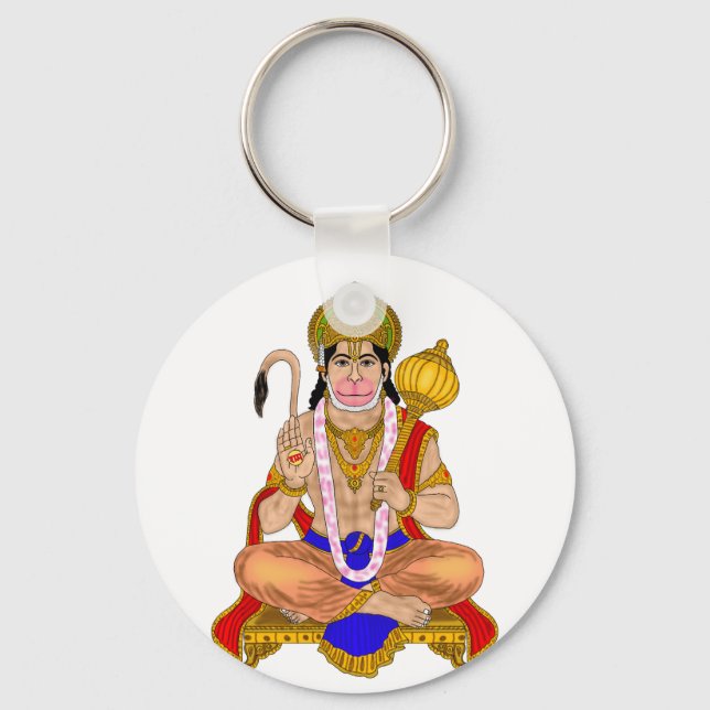 Lord Hanuman Keychain (Front)