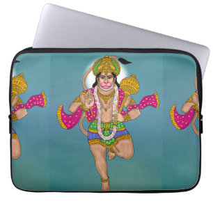 Lord Hanuman Laptop Cover