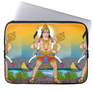 Lord Hanuman Laptop Cover
