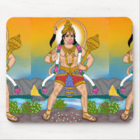 Lord Hanuman Mouse Pad