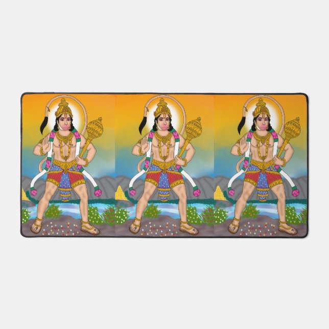 Lord Hanuman Mouse Pad (Front)