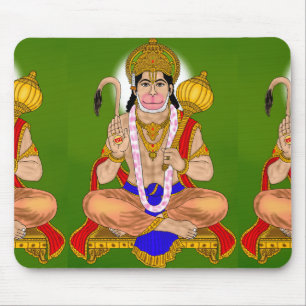 Lord Hanuman Mouse Pad