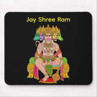 Lord Hanuman Mouse Pad | Hindu Devta Hanuman Spiri