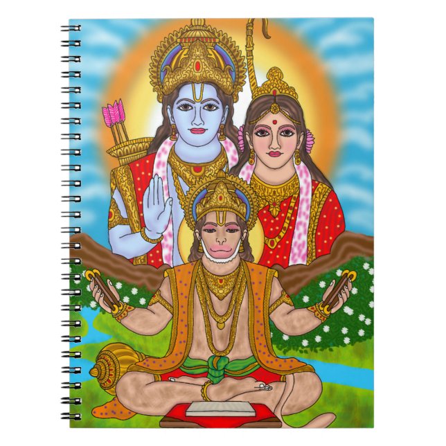 Lord Hanuman Notebook (Front)