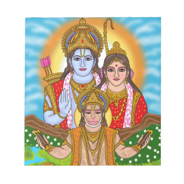 Lord Hanuman Notepad (Front)
