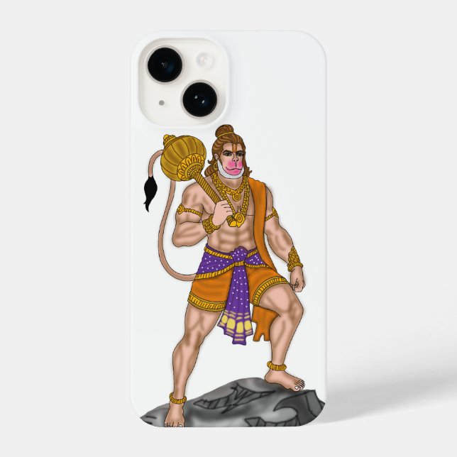 Lord Hanuman Phone Cover (Back)