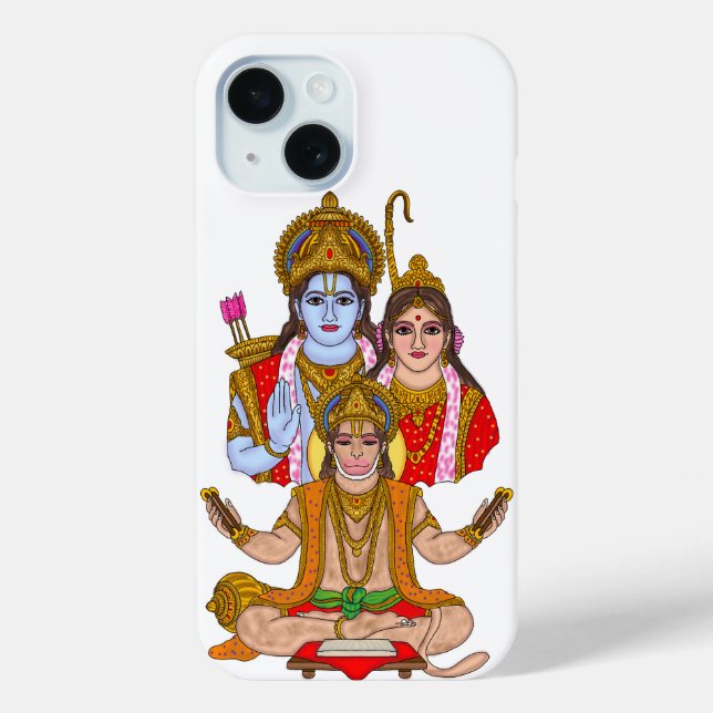 Lord Hanuman Phone Cover (Back)