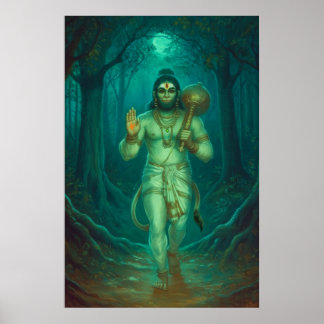 Lord Hanuman Poster
