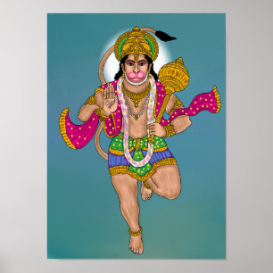 Lord Hanuman Poster