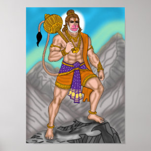 Lord Hanuman Poster