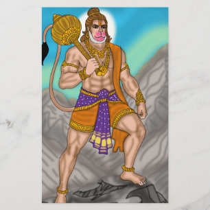 Lord Hanuman Stationery