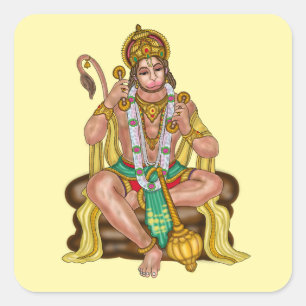 Lord Hanuman Sticker