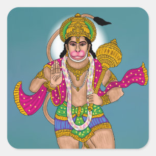 Lord Hanuman Sticker Pack