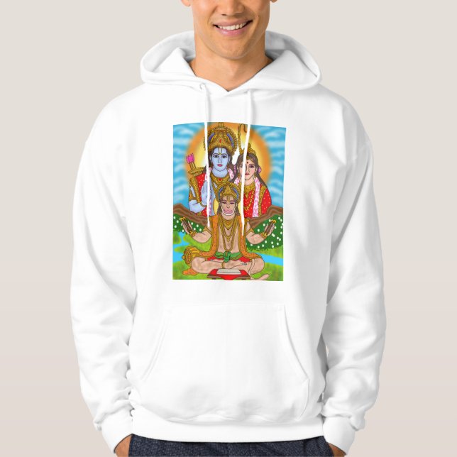 Lord Hanuman Sweatshirt / T-Shirt (Front)