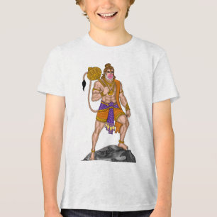 Lord Hanuman T-Shirt Tri-Blend Shirt