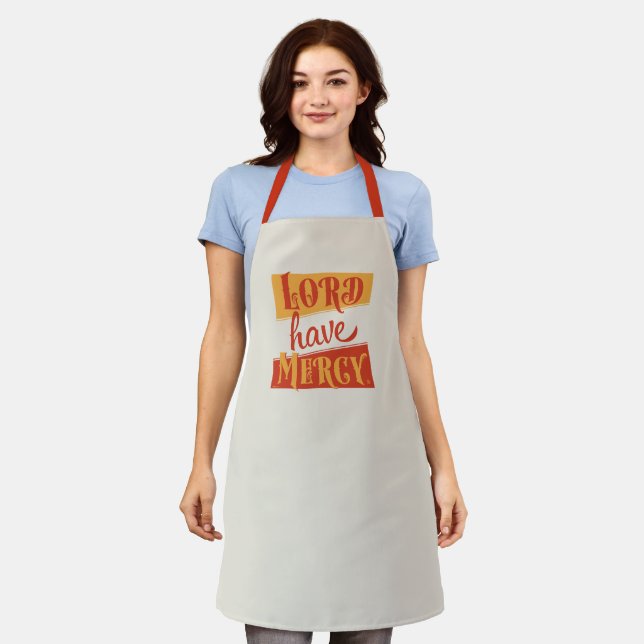 Lord Have Mercy Apron (Worn)