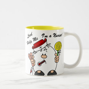 Lord Help Me I'm a Nurse Two-Tone Coffee Mug
