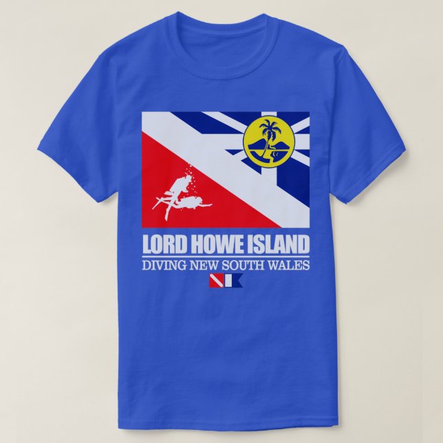 Lord Howe Island DF T-Shirt (Design Front)