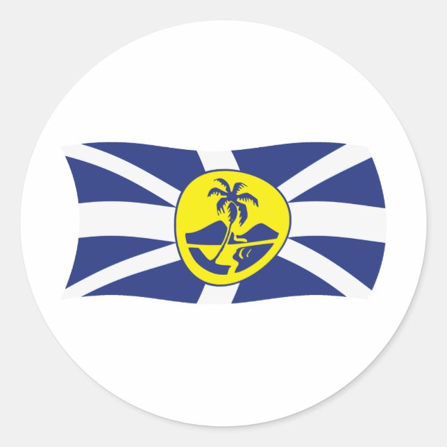 Lord Howe Island Flag Sticker (Front)