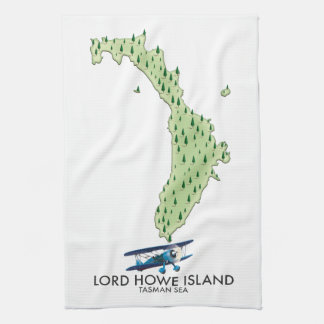 Lord Howe Island Tasman Sea Tea Towel