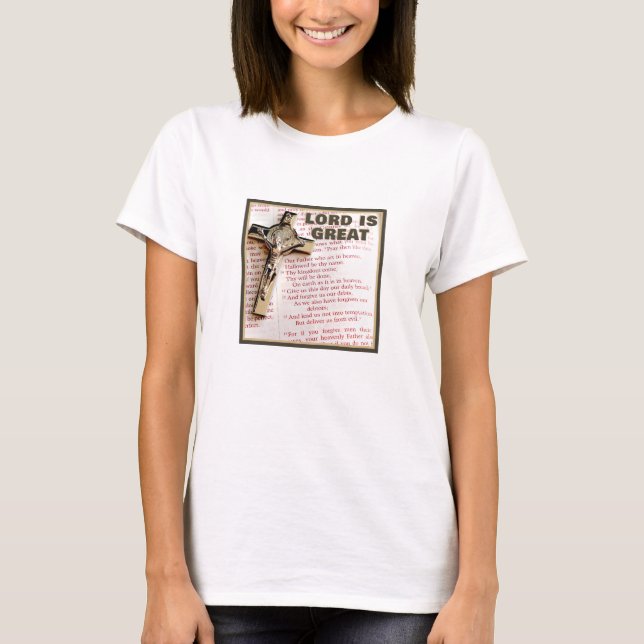 Lord Is Great (light) T-Shirt (Front)