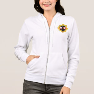 Lord Jagannath Face Hindu Deity Spiritual Hoodie