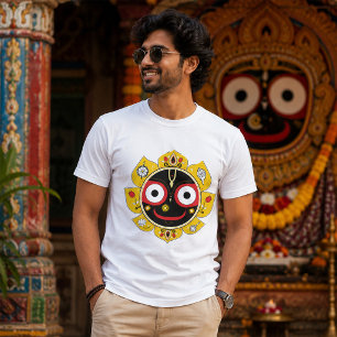 Lord Jagannath Face Hindu Deity Spiritual T-Shirt
