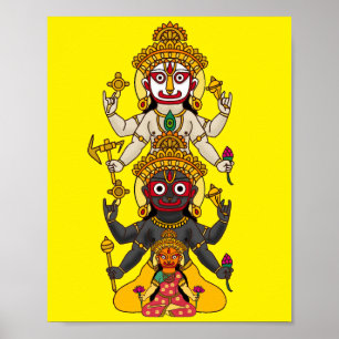 Lord Jagannath Poster