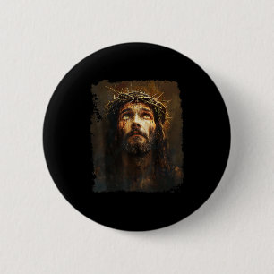 Lord Jesus Christ  6 Cm Round Badge