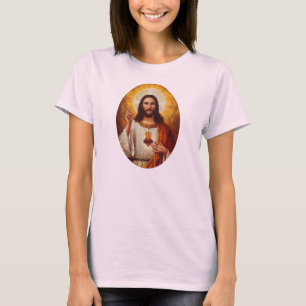 Lord Jesus Christ and the Sacred Heart T-Shirt