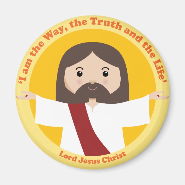 Lord Jesus Christ Magnet (Front)