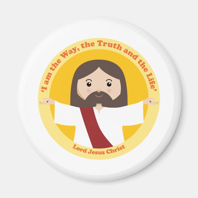 Lord Jesus Christ Magnet (Front)